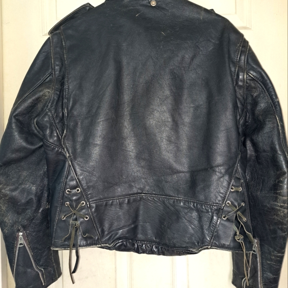 Schott Perfecto Leather Motorcycle Jacket - Picture 4 of 4
